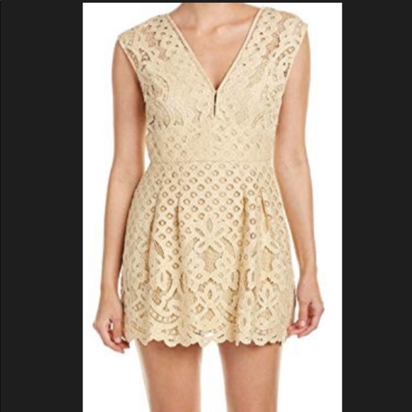 Free People Lace Mini Dress - Picture 4 of 4
